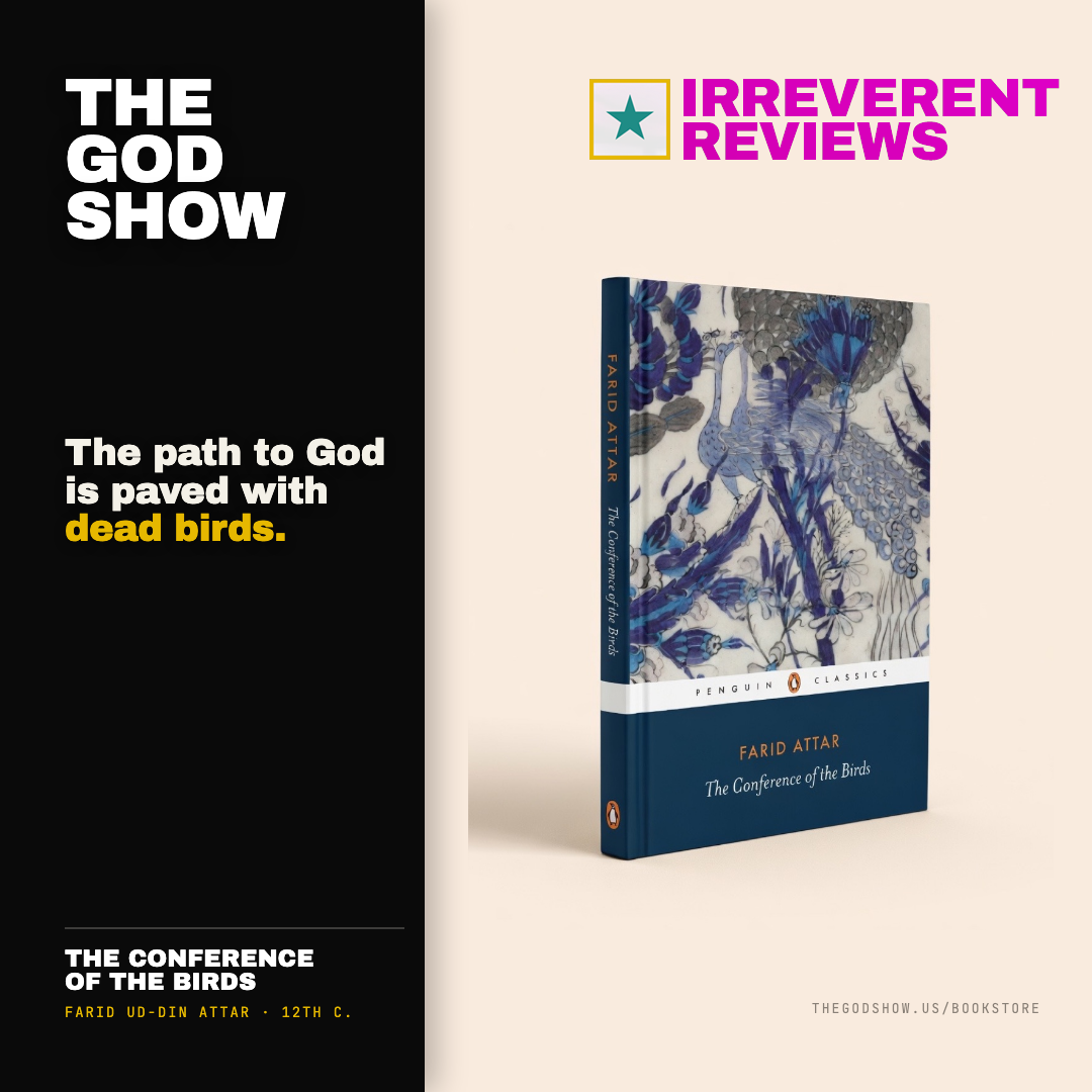 The Conference of the Birds — Irreverent Reviews card