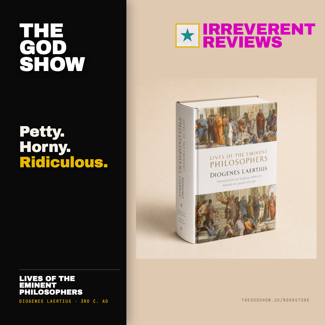 Lives of the Eminent Philosophers — Irreverent Reviews card
