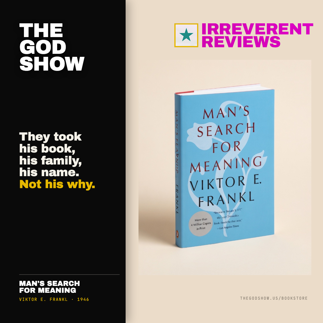 Man's Search for Meaning — Irreverent Reviews card